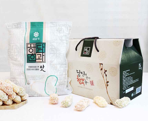 해담한과 해담유과 선물세트 500g 이미지