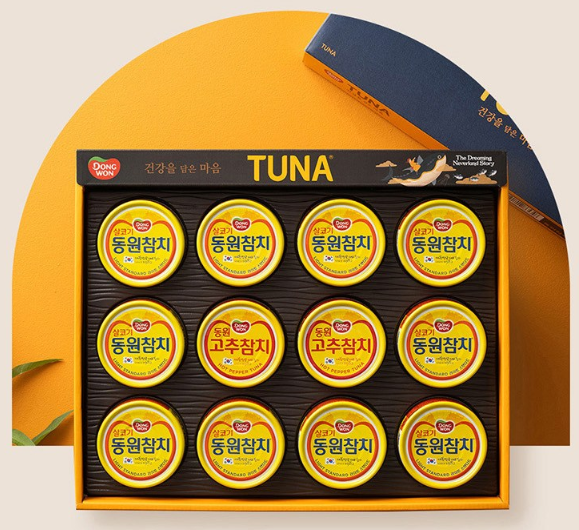 추석 선물 로켓배송, 늦게 주문해도 실패 줄이는 5가지 체크법 2 동원 참치 O-12호 선물세트 + 쇼핑백 이미지